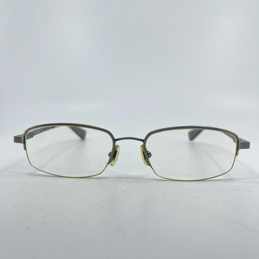 NIKE 8026 / 060 Gunmetal‎ Gray Half-Rimless Eyeglasses Frames H7252